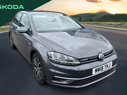 Grey Used 2018 VW Golf VII SE Hatchback | £12,399 (Good price)