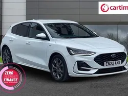White Used 2022 Ford Focus ST-Line Hatchback | £15,555 (Fair price)