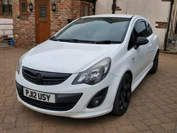 White Used 2012 Vauxhall Corsa SRi Hatchback | £2,150 (A bit pricey)