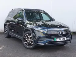 Black Used 2022 Mercedes EQB350 AMG Line Premium SUV | £27,998 (Fair price)