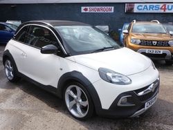 White Used 2014 Vauxhall Adam Rocks Hatchback | £4,390 (A bit pricey)