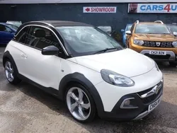 White Used 2014 Vauxhall Adam Rocks Hatchback | £4,390 (A bit pricey)