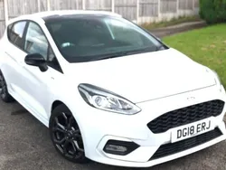 White Used 2018 Ford Fiesta ST-Line X Hatchback | £13,100 (Fair price)
