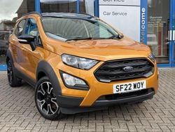 Yellow Used 2022 Ford Ecosport Active SUV | £12,495 (Fair price)