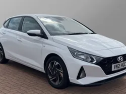 White Used 2021 Hyundai i20 SE Hatchback | £12,404 (Fair price)
