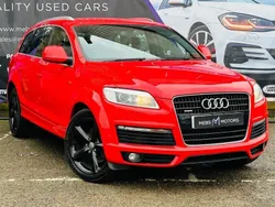 Red Used 2009 Audi Q7 S-Line SUV | £5,500 (Fair price)