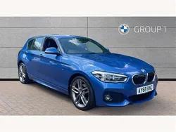 Blue Used 2018 BMW 120 M Sport Hatchback | £15,595 (Fair price)