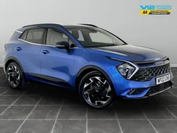 Blue Used 2022 Kia Sportage 4 SUV | £15,395