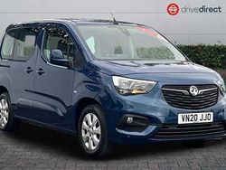 Blue Used 2020 Vauxhall Combo S MPV | £13,500 (A bit pricey)