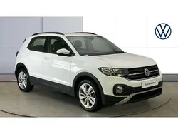 White Used 2021 VW T-Cross SE SUV | £15,425 (Fair price)
