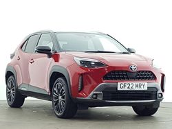 Red Used 2022 Toyota Yaris Hybrid Estate | £20,298 (Fair price)