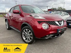 Red Used 2015 Nissan Juke Tekna SUV | £4,995 (Fair price)