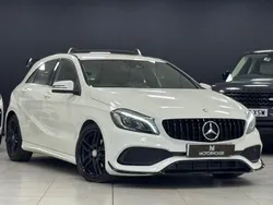 White Used 2016 Mercedes A180 AMG Line Premium Hatchback | £9,995 (A bit pricey)