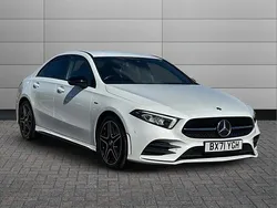 White Used 2022 Mercedes A180 Executive Sedan | £17,995 (Good price)