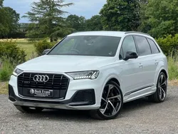 White Used 2021 Audi Q7 Black Edition SUV | £33,083