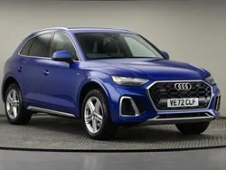 Blue Used 2022 Audi Q5 S-Line SUV | £33,000 (Fair price)