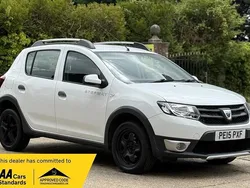 White Used 2015 Dacia Sandero Ambiance Hatchback | £2,990 (Fair price)