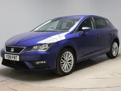 Blue Used 2018 Seat Leon SE Dynamic Hatchback | £8,829 (Good price)