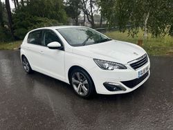 White Used 2016 Peugeot 308 Allure Hatchback | £8,350 (Fair price)