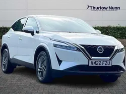 White Used 2022 Nissan Qashqai Acenta Premium SUV | £17,890 (Good price)
