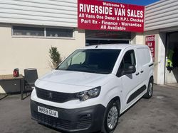 White Used 2019 Peugeot Partner Van | £7,495 (Fair price)