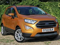 Yellow Used 2022 Ford Ecosport Titanium SUV | £12,408 (Good price)