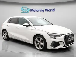 White Used 2022 Audi A3 Sportback S-Line Hatchback | £20,700 (Fair price)