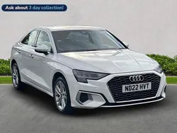 White Used 2022 Audi A3 Sport Sedan | £18,696 (Good price)