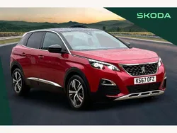 Red Used 2017 Peugeot 3008 GT-line SUV | £10,470 (Fair price)