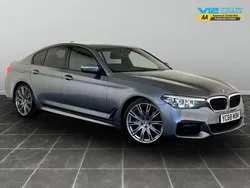 Blue Used 2019 BMW 530 M Sport Sedan | £15,295 (Good price)