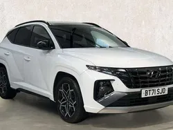 White Used 2021 Hyundai Tucson N Line SUV | £22,990 (Fair price)