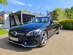 Black Used 2018 Mercedes C250 AMG Line Premium Plus Cabriolet | £18,995 (Good price)