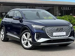 Blue Used 2024 Audi Q4 e-tron S-Line SUV | £32,980 (Super price)