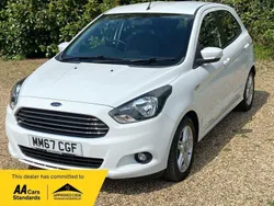 White Used 2018 Ford Ka Zetec Hatchback | £6,999 (Fair price)