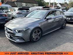 Grey Used 2019 Mercedes A35 AMG Premium Plus Hatchback | £24,990 (Good price)