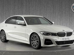 White Used 2021 BMW 320 M Sport | £23,999 (Fair price)