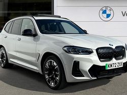 White Used 2022 BMW iX3 M Sport SUV | £31,295 (Fair price)