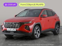 Red Used 2022 Hyundai Tucson Ultimate SUV | £23,203 (Fair price)