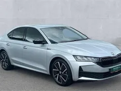 Silver Used 2024 Skoda Octavia SportLine Hatchback | £25,490
