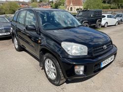Black Used 2003 Toyota RAV4 SUV | £1,000 (Super price)