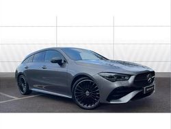 Grey Used 2024 Mercedes CLA220 Shooting Brake AMG Line Premium Plus Estate | £31,548 (Fair price)