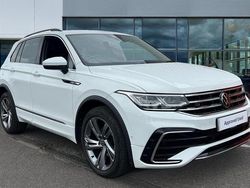White Used 2023 VW Tiguan R-line Edition SUV | £25,797 (Good price)