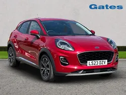 Red Used 2023 Ford Puma Titanium Hatchback | £16,199 (Fair price)