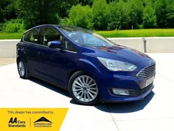 Blue Used 2016 Ford C-MAX Titanium MPV | £6,495 (Good price)