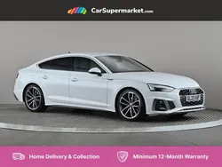 White Used 2023 Audi A5 S-Line Coupe | £26,497 (Good price)