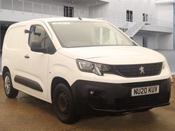 White Used 2020 Peugeot Partner Van | £9,599 (A bit pricey)