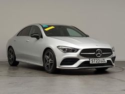 Silver Used 2023 Mercedes CLA220 Executive Sedan | £28,998 (Fair price)
