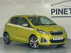 Green Used 2018 Peugeot 108 Collection Hatchback | £7,299 (Fair price)