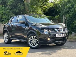 Black Used 2016 Nissan Juke N-Connecta SUV | £8,990 (Good price)