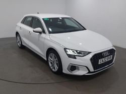 White Used 2022 Audi A3 e-tron Sport Hatchback | £20,998 (Fair price)